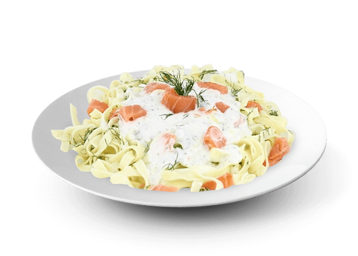 TAGLIATELLES  SAUMON FUME